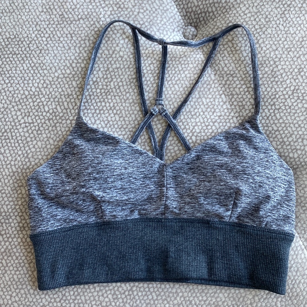 Alosoft Lavish Bra Size M Heather Grey|